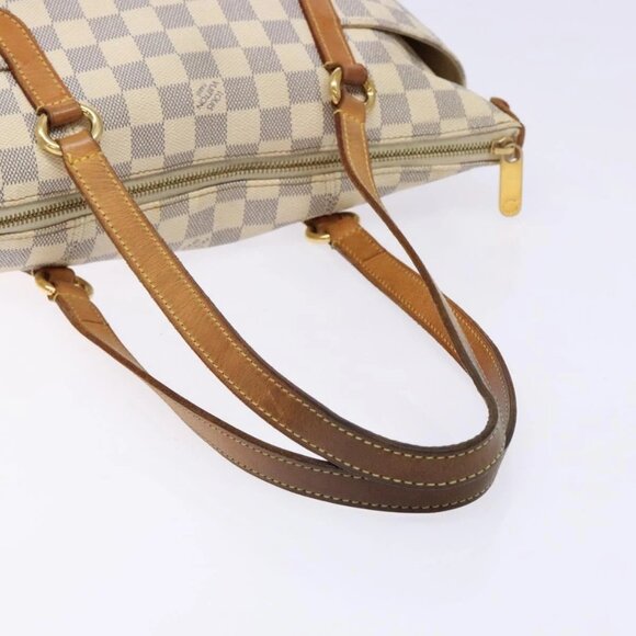 LOUIS VUITTON Damier Azur Totally PM Tote Bag N51261 LV Auth 139188 - Picture 8 of 16